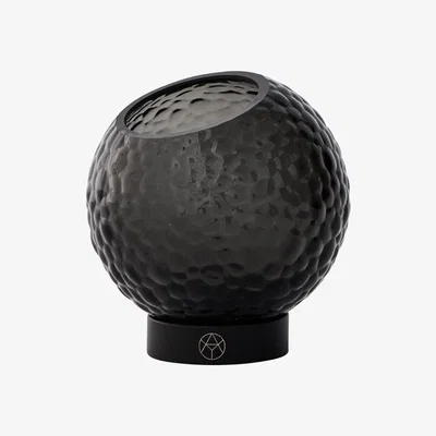 Nordic Nest AYTM Globe candle holder Ø10 cm Black