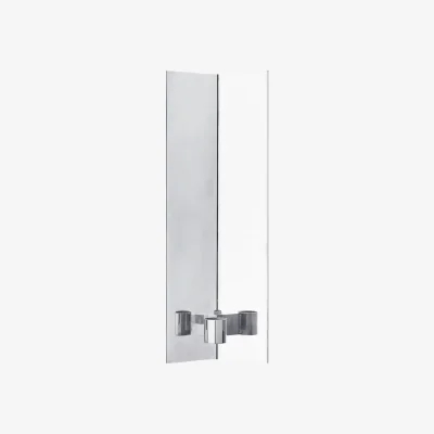 Nordic Nest Ferm Living Eddy wall candle holder Mirror polished