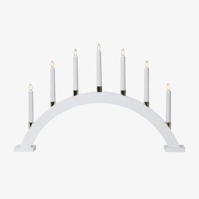 Nordic Nest Star Trading Gillian Candlestick 63 cm White