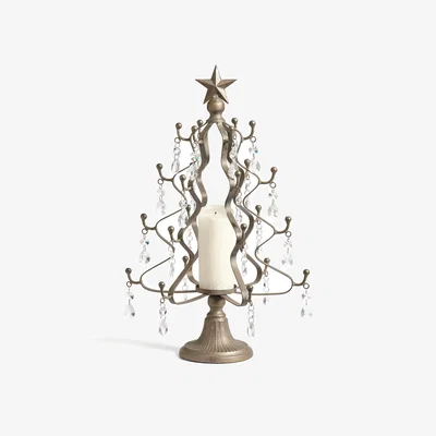 OKA OKA, Noel Candle Holder - Antique Bronze, Candle Holder