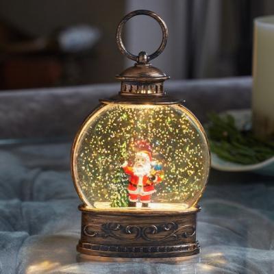 Downtown Smart Garden Mini Santa Lantern In WarmWhite