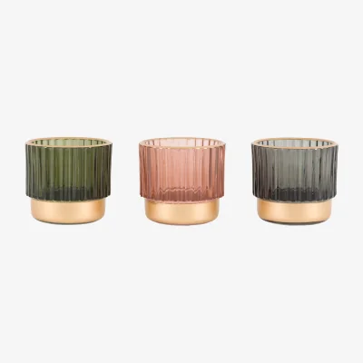 Perch and Parrow Lume Tealight holders, Set of 3