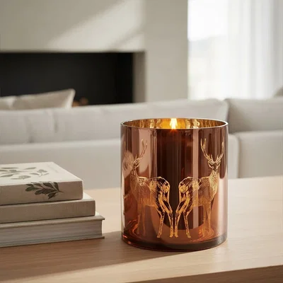 Pagazzi Stag Brown Candle Holder - Medium