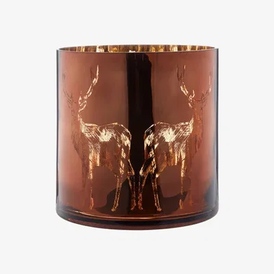 Pagazzi Stag Brown Candle Holder - Large