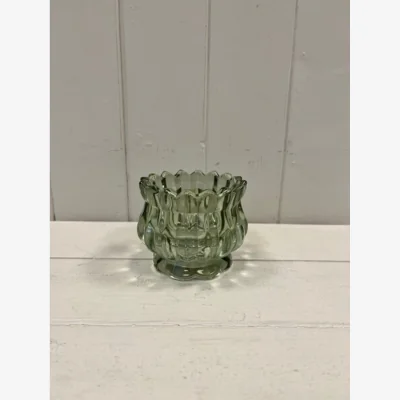 The Range Vintage Green Decorative Tealight Holder - Green