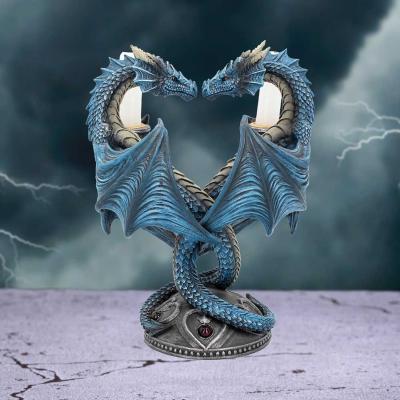The Range Anne Stokes Dragon Heart Candle Holder - 23cm