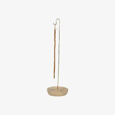 The Range Himalayan Herbal Tibetan Rope Incense With Holder - Brown