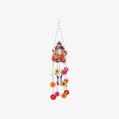 The Range Floral Vintage Lantern Wind Chime Diamond Art Kit - Multi