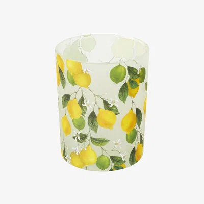 The Range Lemon Candle Holder - Yellow