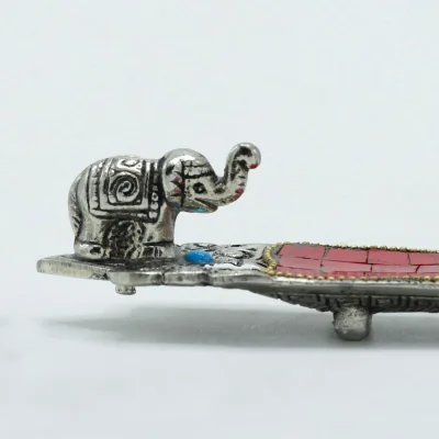 The Range Elephant Long Tibetan Incense Holder MultiColor - Multicolor