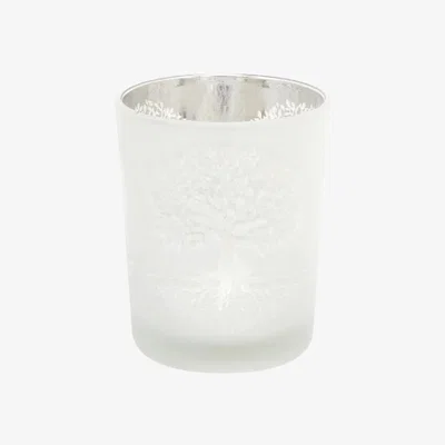 The Range Tree of Life Candle Holder - White