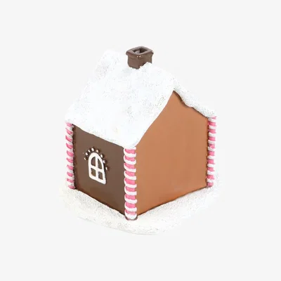 The Range Magical Gingerbread House Incense Cone Burner - Pink