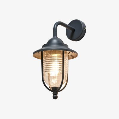 The Range Carlo Outdoor Lantern Wall Light - Anthracite