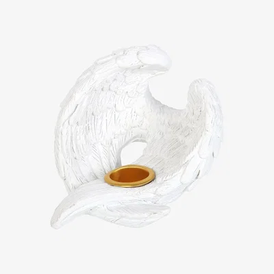 The Range Angel Wing Serenity Incense Cone Burner - White