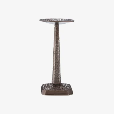 The Range Arya Small Candle Holder - Grey