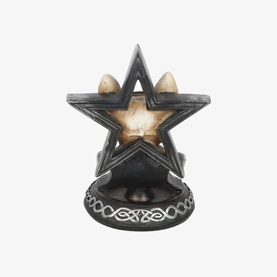 The Range Cat Skeleton Backflow Incense Burner - Multicolor