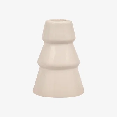 The Range Tree Shaped Taper Candle Holder - Natural