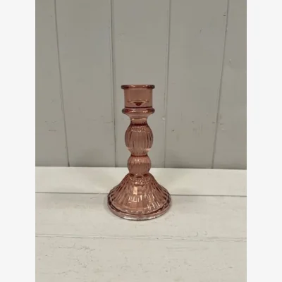 The Range Medium Rose Decorative Candle Holder - Rose
