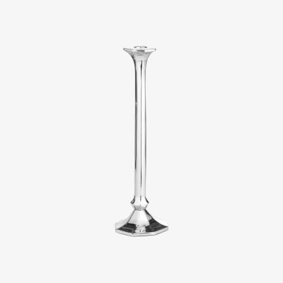 The Range Elegant Decor Octagonal Large Candle Holder - Silver