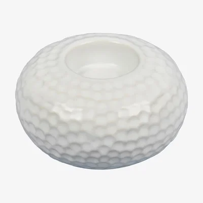 The Range Astrid Hammered Tealight Holder - White