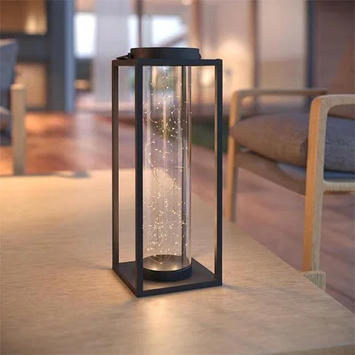 The Range Manhattan Solar Lantern - Warm White