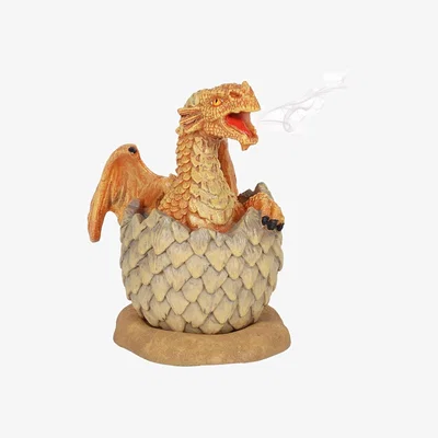 The Range Woody Lodge Incense Cone Burner - Yellow