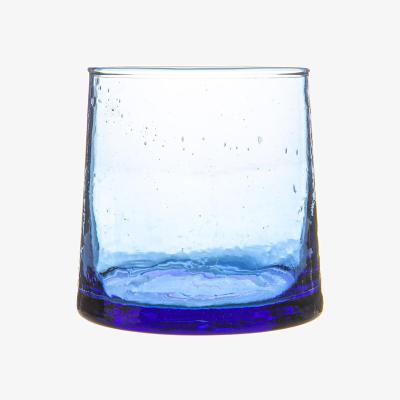 The Range Merzouga Recycled Glass Tealight Holder - Blue / 1