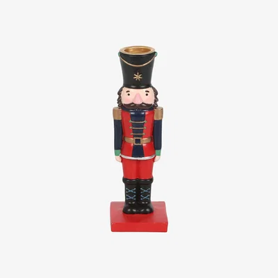 The Range Something Different Nutcracker Candle Holder - Multicoloured