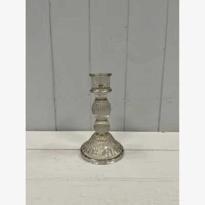 The Range Medium Smokey Brown Decorative Candle Holder - Brown