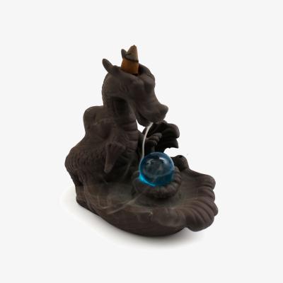 The Range Dragon'S Orb Backflow Incense Burner - Chocolate