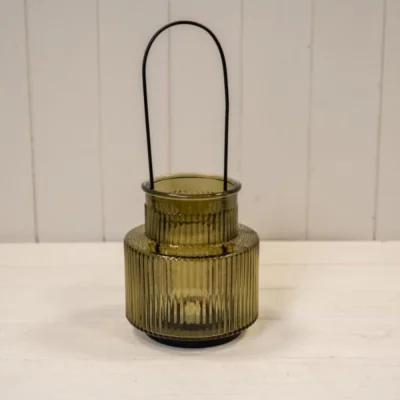 The Range Olive Green Candle Holder Large - Olive