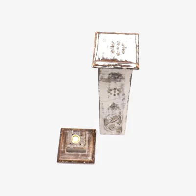 The Range Elegant Smoke Tower Square Design from India - Brown