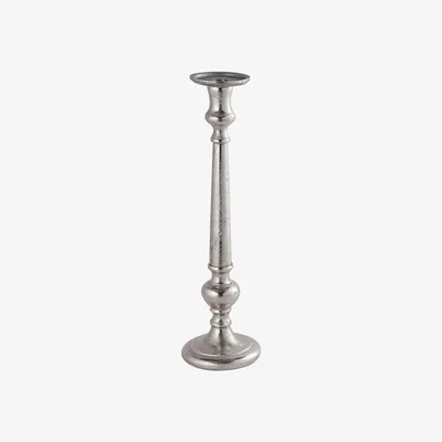 The Range Katlley Collection Small Dinner Candle Holder Romantic Decor - Silver