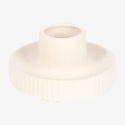 The Range Something Different Ribbed Smudge Bowl - White