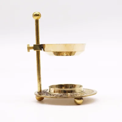 The Range Brass Resin Incense Warmer Adjustable Gold - Gold
