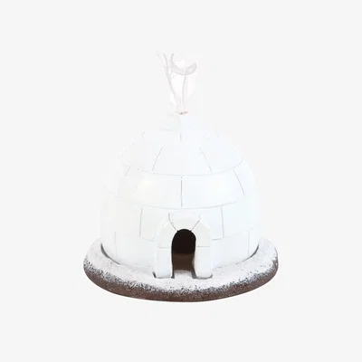 The Range Arctic Igloo Incense Cone Burner - White