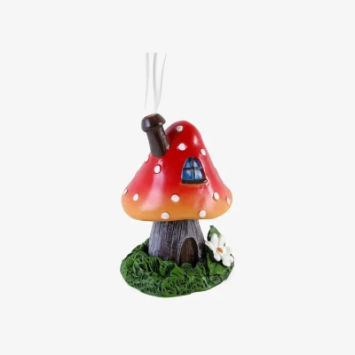 The Range Lisa Parker Red Smoking Toadstool Incense Cone Burner - Red