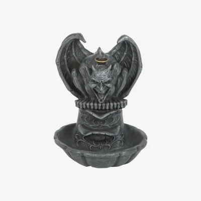 The Range Something Different Gargoyle Backflow Incense Burner - Grey