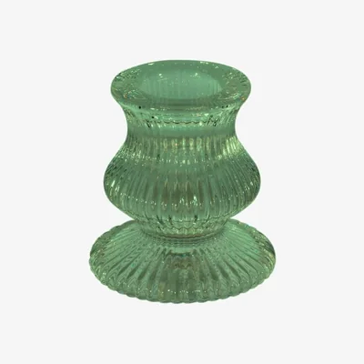 The Range Green Eliza Glass Taper Candle Holder 5 Pack - Green