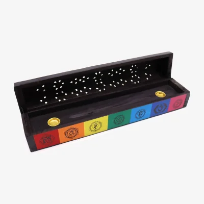 The Range Chakra Harmony Smoke Box for Incense - Black