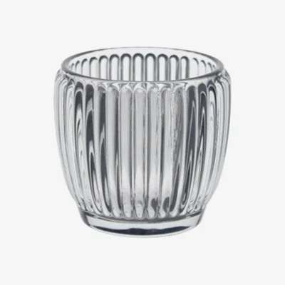 The Range Clear Beatrice Rounded Glass Tealight Holder 10 Pack - Clear