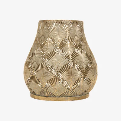 The Range Athena Metal Lantern - Gold