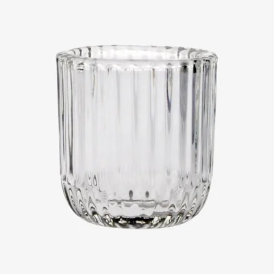 The Range Clear Orla Glass Tealight Holder 5 Pack - Clear