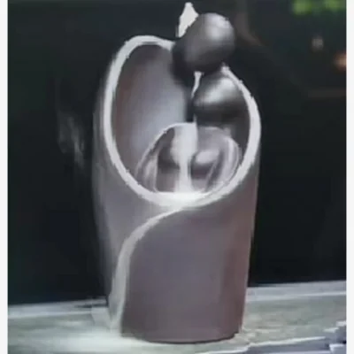 The Range Backflow Incense Burner In Your Lovers Arms - Grey