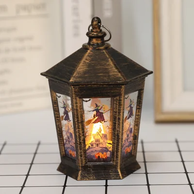 The Range Retro-inspired Decorative Hanging Candlestick Candle Lamp - Gold