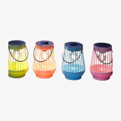 The Range Set Of 4 Viva Solar Lanterns - Multicolour