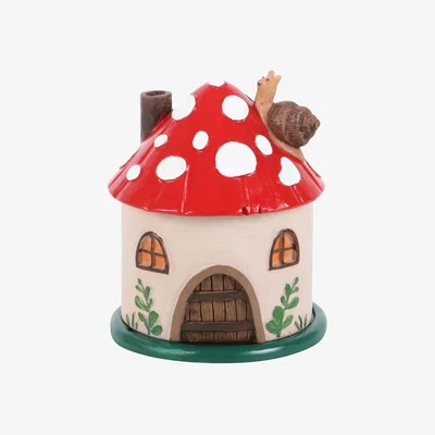 The Range Mushroom House Incense Cone Burner For Cozy Atmosphere - Multicolor