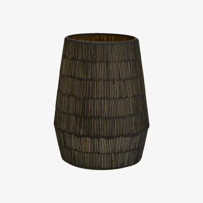 The Range Gaia Large Mosaic Glass Candle Holder - Gold