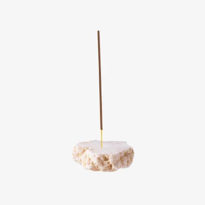 The Range Crystal Incense Holders -  Quartz Geode