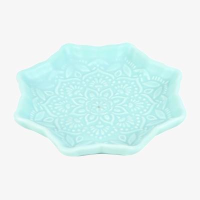 The Range Mandala Serenity Incense Stick Holder - Blue